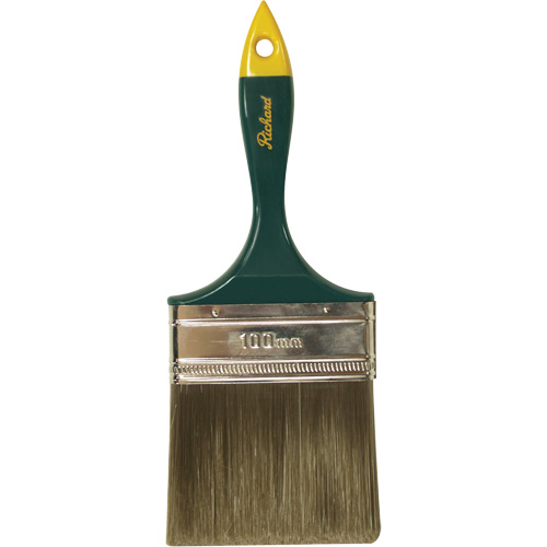 Premier Series Paint Brush, Polyester, Plastic Handle, 4" Width MAS Chibougamau