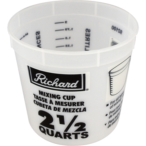 Tasse de m&eacute;lange en plastique MAS Chibougamau