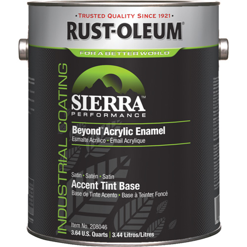Sierra Performance Beyond Acrylic Enamel, Gallon, Tint Base MAS Chibougamau