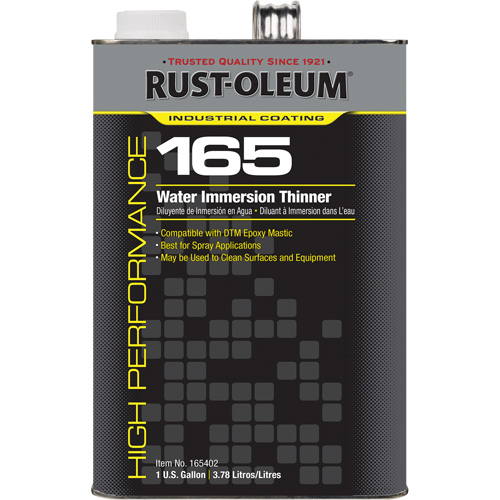 165 Water Immersion Thinner, Gallon, 1 gal. MAS Chibougamau