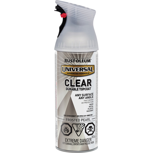Couche de finition durable Universal, 312 g, Canette a&eacute;rosol, Perle givr&eacute;e MAS Chibougamau