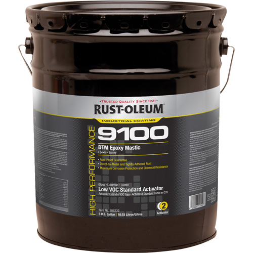 9100 System DTM Epoxy Mastic Standard 250 VOC Activator, 5 gal., Pail MAS Chibougamau