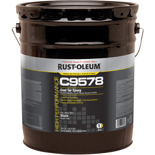 C9578 System Coal Tar High Solids Epoxy, 4 gal., Pail MAS Chibougamau