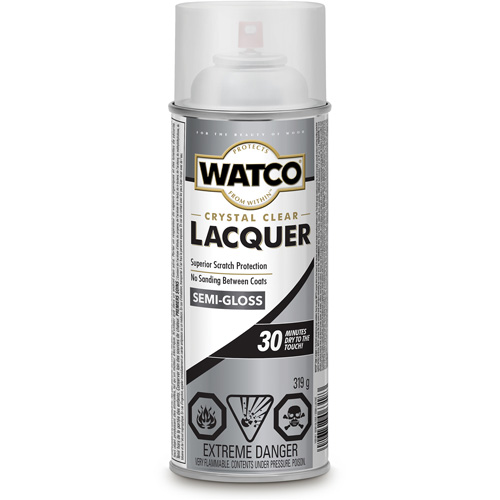 Laque pour bois Watco, 319 g, Transparent, Semi-brillant MAS Chibougamau