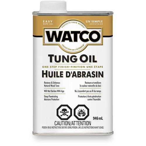 Huile dabrasin Watco, 946 ml, Transparent, Transparent MAS Chibougamau