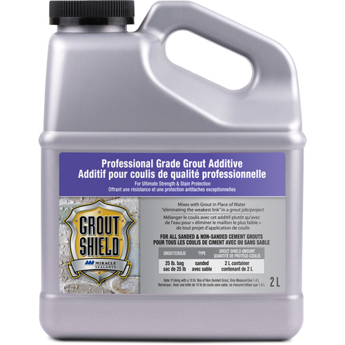 Scellant de protection pour coulis Miracle Sealants, Cruche MAS Chibougamau