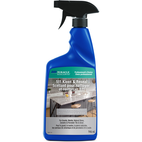 Scellant Kleen & ReSeal 511 Miracle Sealants, Bouteille &agrave; g&acirc;chette MAS Chibougamau