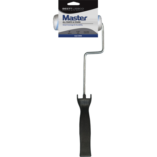 Master Blue Stripe Mini Roller Cover, 2 Pieces MAS Chibougamau