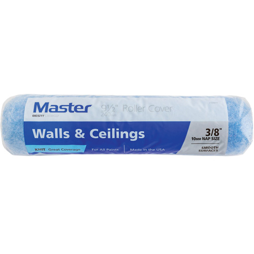 Master Woven Roller Cover, 10 mm (3/8") Nap, 240 mm (9-1/2") L MAS Chibougamau