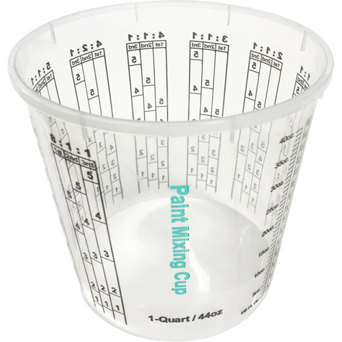 Gobelet en plastique pour m&eacute;lange de peinture, 1,25 L MAS Chibougamau