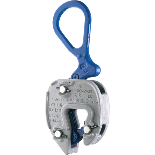 GX Lifting Clamps, 1000 lbs. (0.5 tons), 1/16" - 5/8" Jaw Opening MAS Chibougamau