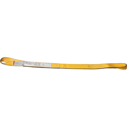 Nylon Slings, Single Ply, Twisted Eye, Type 4, 3" W x 3' L, 4700 lbs. Vertical Load Limit MAS Chibougamau