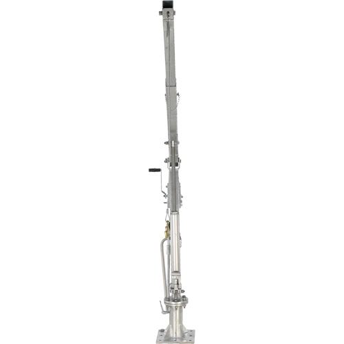 Winch Operated Truck Jib Crane, 1000 lbs. (0.5 tons) Capacity, 97" Max. Clearance MAS Chibougamau