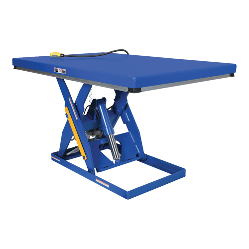 Hydraulic Scissor Lift Table, Steel, 48" L x 48" W, 3000 lbs. Cap. MAS Chibougamau