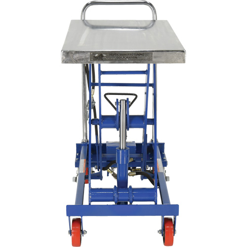 Pneumatic Hydraulic Scissor Lift Table, Steel, 32-1/2" L x 19-3/4" W, 1000 lbs. Cap. MAS Chibougamau