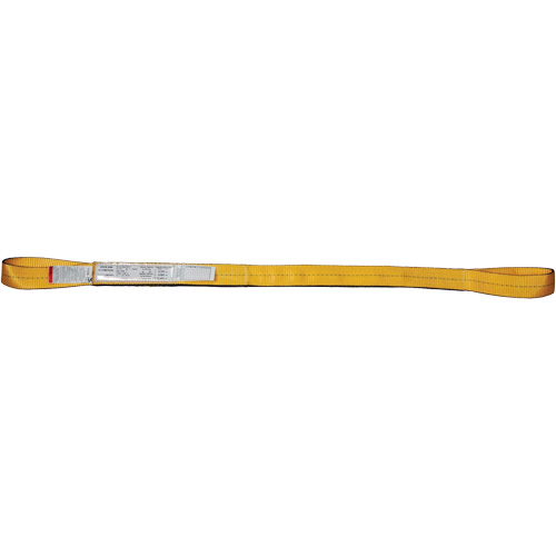 &eacute;lingue de levage, Pli Double, Oeillet double, Type 3, 2" la x 20' lo, Capacit&eacute; verticale 6200 lb MAS Chibougamau