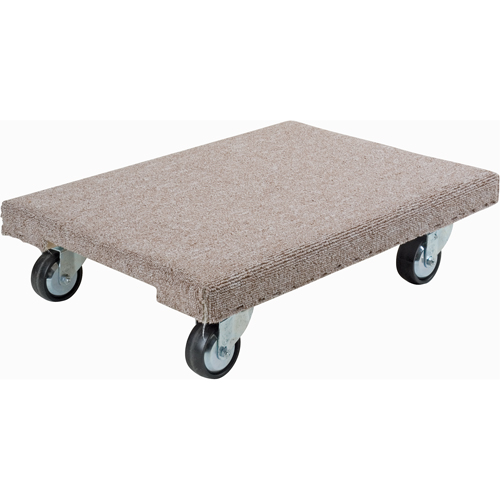 Wood Dollies - Medium-Duty, Polyolefin Wheels, 900 lbs. Capacity, 18" W x 24" D x 7" H MAS Chibougamau