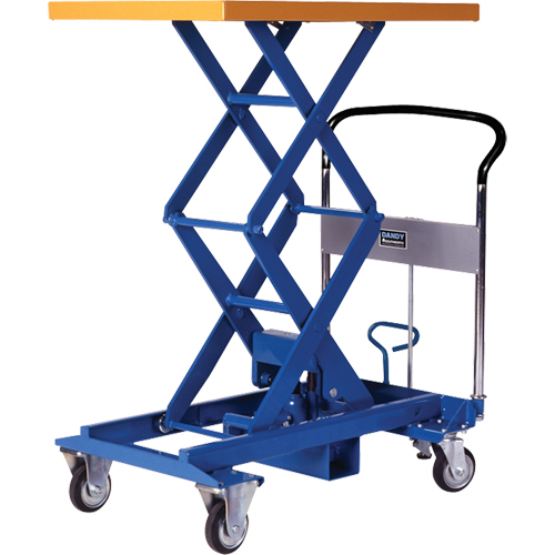 Dandy Lift Scissor Lift Table, 34-4/5" L x 23-3/5" W, Steel, 770 lbs. Capacity MAS Chibougamau