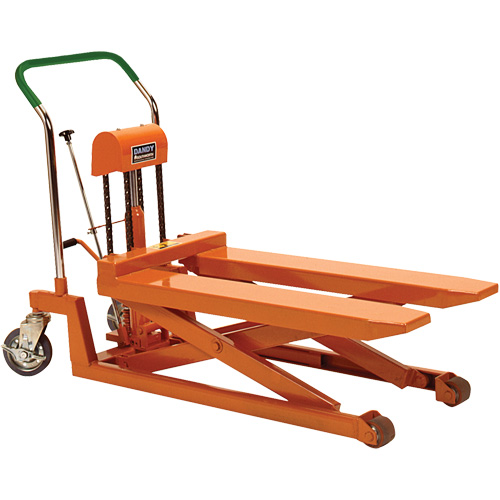 Dandy Lift Scissor Fork Lift Table, 37.1" L x 19.7" W, Steel, 1100 lbs. Capacity MAS Chibougamau