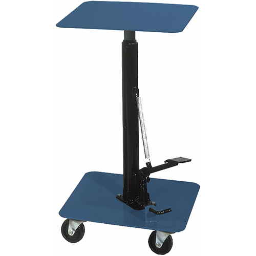 Table de travail hydraulique, 16'' lo x 16'' la, Acier, Capacit&eacute; 200 lb MAS Chibougamau