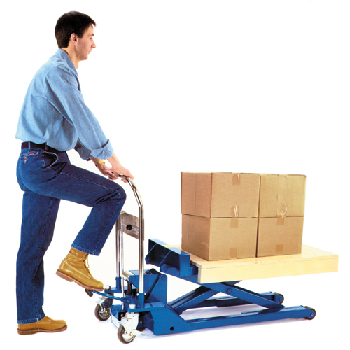 Low Profile Dandy Lift Scissor Lift Table, 37-1/10" L x 19-7/10" W, Steel, 1100 lbs. Capacity MAS Chibougamau