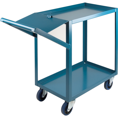Order Picking Carts, 36" H x 18" W x 46" D, 2 Shelves, 1200 lbs. Capacity MAS Chibougamau