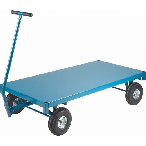 Platform Trucks - Ergonomic Platform Wagon Trucks, 30" W x 60" L, 1000 lbs. Capacity MAS Chibougamau