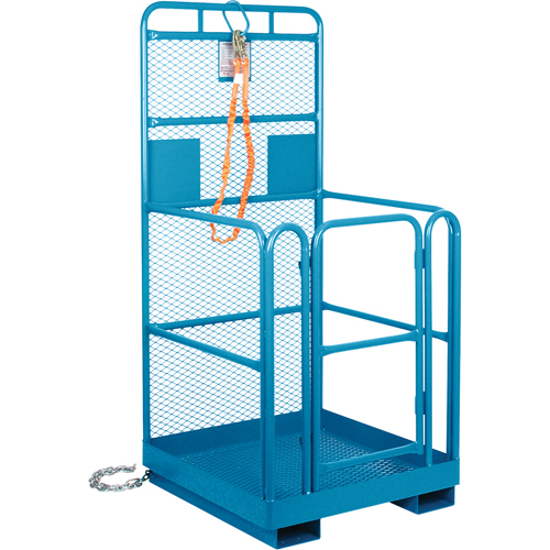 Nacelle &eacute;l&eacute;vatrice pour travail en hauteur, 36" x 36" x 72" h, Capacit&eacute; de 1000 lb, Acier MAS Chibougamau
