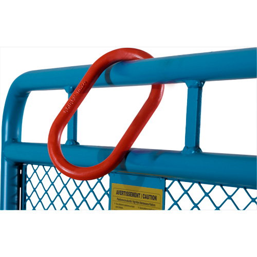 High Work Maintenance Platform, 36" W x 36" D x 72" H, 1000 lbs. Capacity, Steel MAS Chibougamau