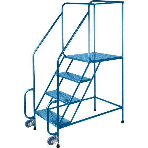&eacute;chelles Tilt-N-Roll, Acier, 4 marches, Largeur 22", 24" p x 38" h marche pali&egrave;re MAS Chibougamau