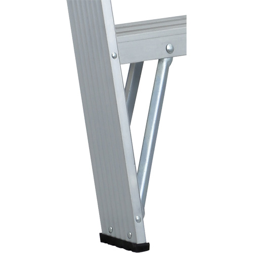 Escabeaux commerciaux (s&eacute;rie 2400), 4', Aluminium, Capacit&eacute; 225 lb, Type 2 MAS Chibougamau