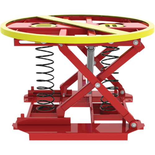 Plateforme de levage manuelle Pallet Pal 360, 43-5/8" lo x 43-5/8" la, Capacit&eacute; 4500 lb MAS Chibougamau