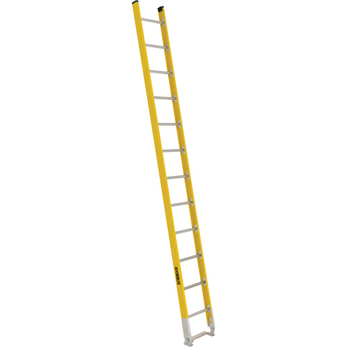 Single Section Straight Ladder - 6100 Series, 12', Fibreglass, 375 lbs., CSA Grade 1AA MAS Chibougamau