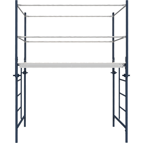 Accessoires pour &eacute;chafaudage - Poteau de garde-corps a/support, Poteau de garde-corps, 6" la x 56" h MAS Chibougamau