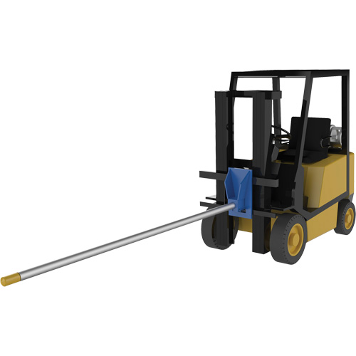 Forklift Carpet Boom, 108-1/2" Length, Carriage Mount, 2500 lbs. Capacity MAS Chibougamau