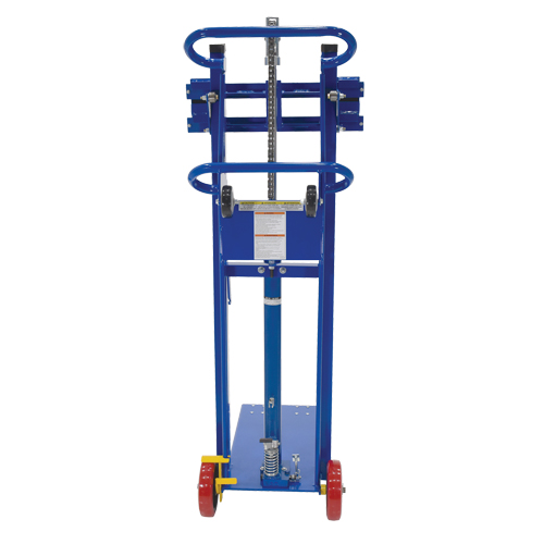 Empileur &agrave; plateforme, M&eacute;canisme Pompe au pied, Capacit&eacute; de 750 lb, Levage max de 52" MAS Chibougamau