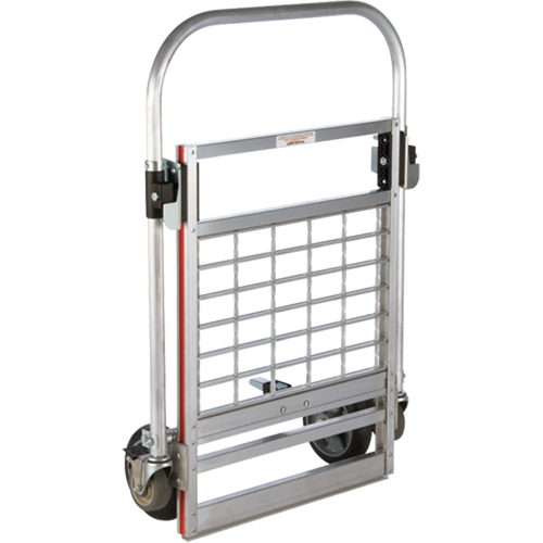 Chariot &agrave; plateforme repliable &agrave; quatre roues, Aluminium, 750 lb, 31" lo x 23-1/4" la, Hauteur 39" MAS Chibougamau