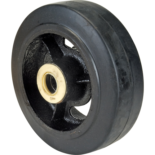 Roues en caoutchouc, 6" (152 mm) dia. x 2" (51 mm) la, Capacit&eacute; de 550 lb (249 kg) MAS Chibougamau