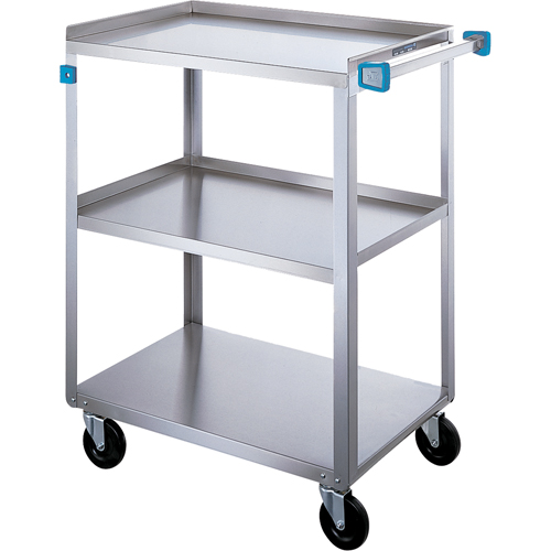 Shelf Cart, 3 Tiers, 18" W x 39" H x 31" D, 500 lbs. Capacity MAS Chibougamau