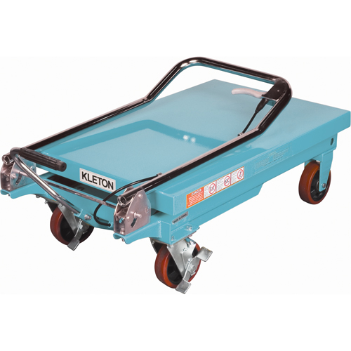 Table &eacute;l&eacute;vatrice robuste &agrave; ciseaux hydraulique, 32" lo x 19-3/4" la, Acier, Capacit&eacute; 660 lb MAS Chibougamau