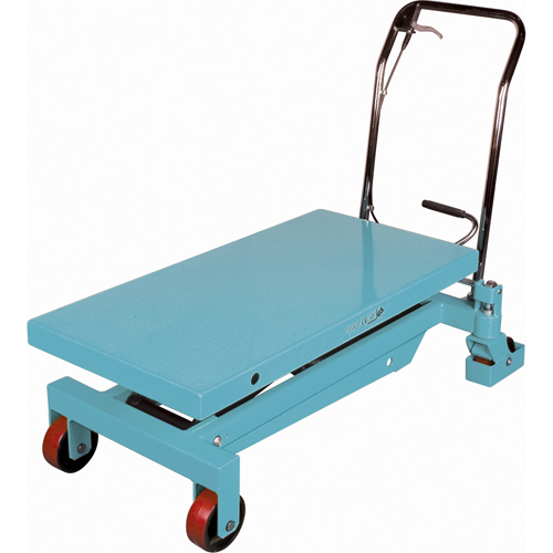 Heavy-Duty Hydraulic Scissor Lift Table, 40" L x 20-1/8" W, Steel, 2200 lbs. Capacity MAS Chibougamau