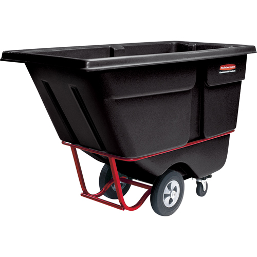 Chariot basculeur, Poly&eacute;thyl&egrave;ne, 1/2 vg³, Capacit&eacute; de charge de 850 lb MAS Chibougamau