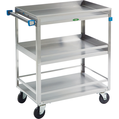 Chariots avec barres de retenue, 3 Tiers, 19" la x 34-3/4" h x 31" p, Capacit&eacute; 500 lb MAS Chibougamau