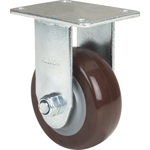 Roulette, Fixe, 4" (101,6 mm), Polyur&eacute;thane, 440 lb (199,58 kg) MAS Chibougamau