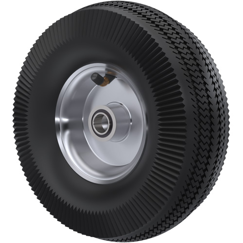 Pneumatic Wheel, 10" (254 mm), 350 lbs. (159 kg.) Capacity MAS Chibougamau