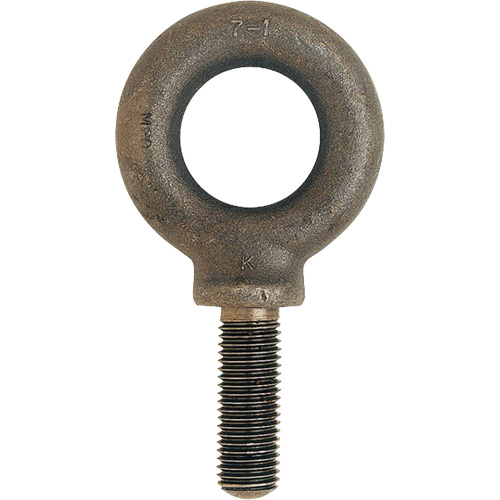 Metric Eyebolt, 27 mm Dia., 35 mm L, 1628 lbs. (0.814 tons) Capacity MAS Chibougamau