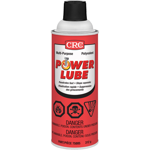 Power Lube Multi-Purpose Lubricant, Aerosol Can MAS Chibougamau