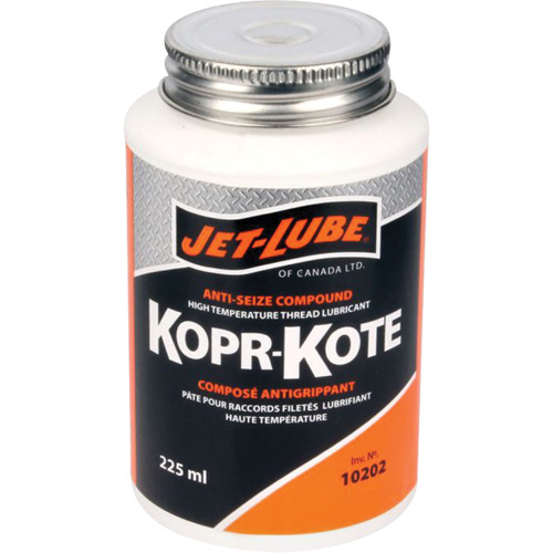 Compos&eacute; pour les colliers de forage et joints doutillage sur les chantiers p&eacute;trolif&egrave;res Kopr-Kote, 225 ml, Canette &agrave; dessus brosse, 450°F (232°C) Temp max. MAS Chibougamau
