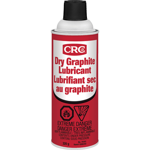 Lubrifiant au graphite sec, Canette a&eacute;rosol MAS Chibougamau