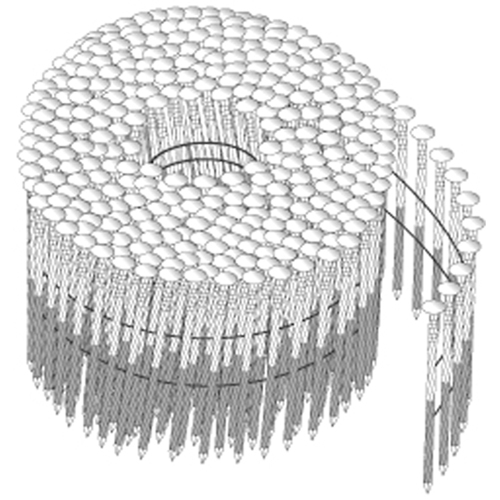 15° Coil Nails - Wire Collated MAS Chibougamau